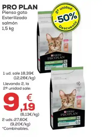 Kiwoko PRO PLAN Pienso gato Esterilizado salmón oferta