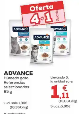 Kiwoko ADVANCE Húmedo gato Referencias seleccionadas oferta