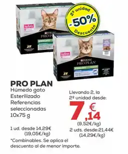 Kiwoko PRO PLAN Húmedo gato Esterilizado Referencias seleccionadas oferta