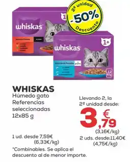 Kiwoko WHISKAS Húmedo gato Referencias seleccionadas oferta