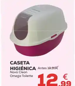 Kiwoko NOVA CLEAN Caseta higiénica omega toilette oferta