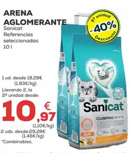 Kiwoko SANICAT Arena aglomerante referencias oferta