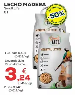 Kiwoko SMALL LIFE Lecho madera oferta