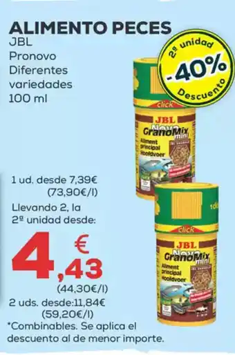 Kiwoko JBL Alimento peces pronovo diferentes variedades oferta