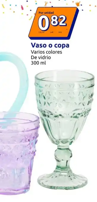 Action Vaso o copa Varios colores oferta