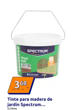 Action SPECTRUM Tinte para madera de jardín oferta