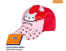 Action Gorra para niños oferta