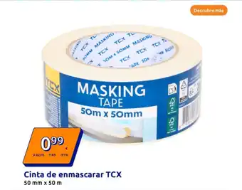Action Cinta de enmascarar TCX 50 mm x 50 m oferta
