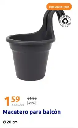 Action Macetero para balcón oferta