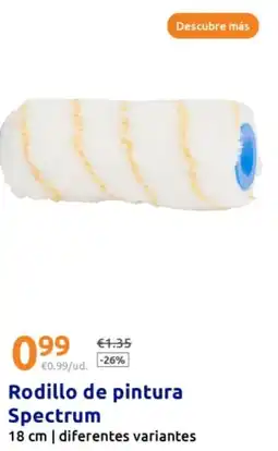 Action Rodillo de pintura Spectrum oferta