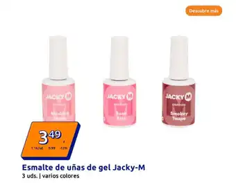 Action JACKY M Esmalte de uñas de gel oferta