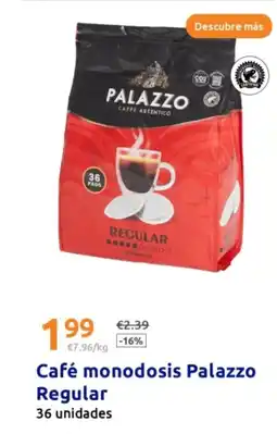 Action PALAZZO Café monodosis Regular oferta