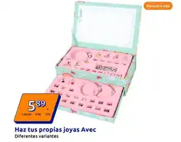 Action Haz tus propias joyas Avec oferta