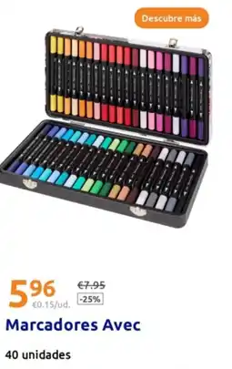 Action Marcadores Avec oferta