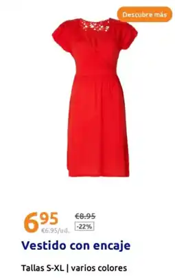 Action Vestido con encaje oferta