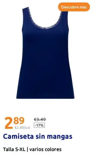 Action Camiseta sin mangas oferta
