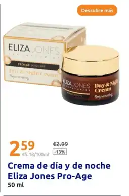Action ELIZA JONES Crema de día y de noche Pro-Age oferta