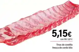 Cash Ifa Tiras de costilla fresca de cerdo oferta