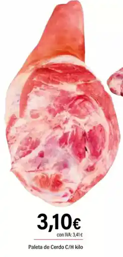 Cash Ifa Paleta de Cerdo C/H oferta