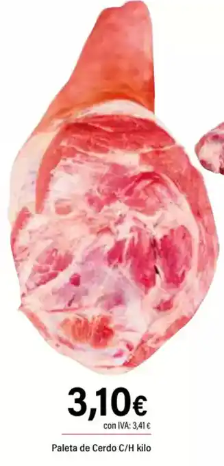 Cash Ifa Paleta de Cerdo C/H oferta
