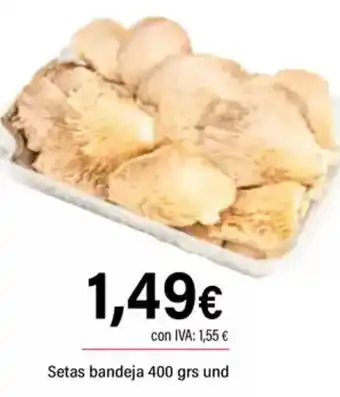 Cash Ifa Setas bandeja 400 grs und oferta
