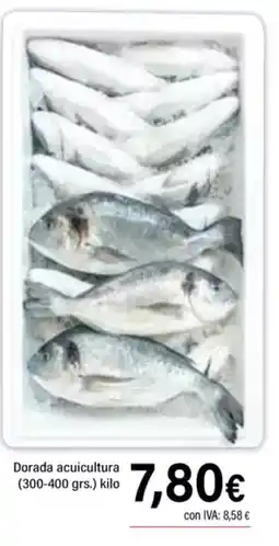 Cash Ifa Dorada acuicultura (300-400 grs.) oferta