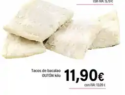 Cash Ifa Tacos de bacalao outón oferta