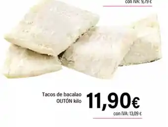Cash Ifa Tacos de bacalao outón oferta