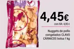 Cash Ifa CLAVO CÁRNICOS Nuggets de pollo congelados oferta