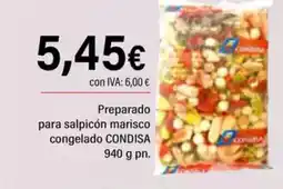 Cash Ifa CONDISA Preparado para salpicón marisco congelado oferta