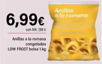Cash Ifa LOW FROST Anillas a la romana congeladas oferta