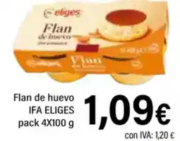 Cash Ifa IFA ELIGES Flan de huevo oferta