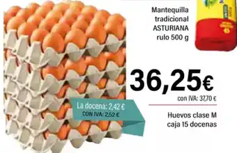 Cash Ifa Huevos clase M caja 15 docenas oferta