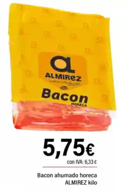 Cash Ifa ALMIREZ Bacon ahumado horeca oferta