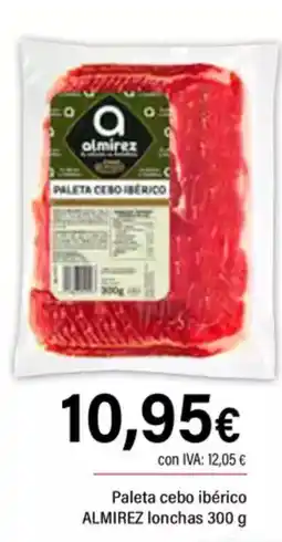 Cash Ifa ALMIREZ Paleta cebo ibéricolonchas oferta