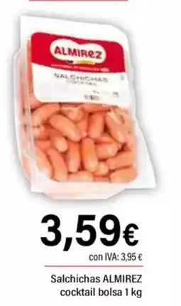 Cash Ifa ALMIREZ Salchichas cocktail bolsa oferta