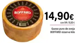 Cash Ifa BOFFARD Queso puro de oveja reserva oferta