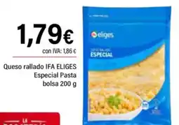 Cash Ifa IFA ELIGES Queso rallado Especial Pasta oferta