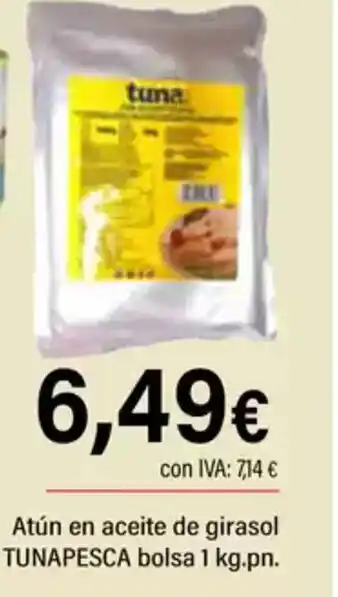 Cash Ifa TUNAPESCA Atún en aceite de girasol oferta