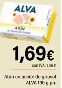 Cash Ifa ALVA Atún en aceite de girasol oferta