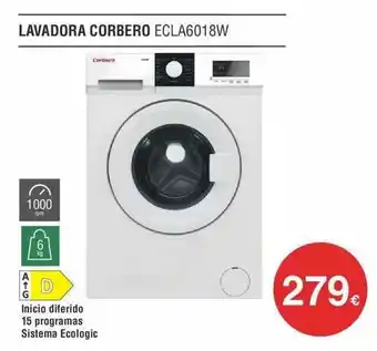 Milar Lavadora Corbero Ecla6018w oferta
