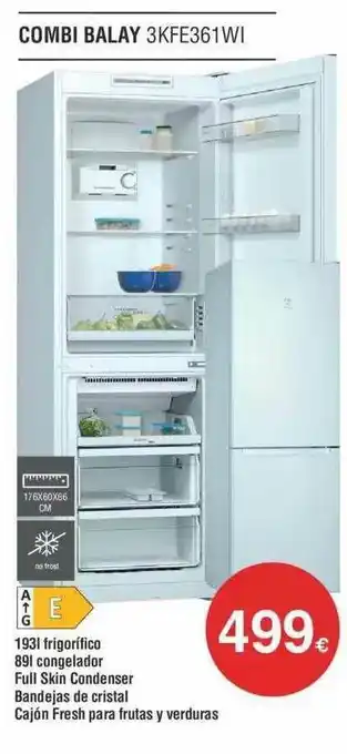 Milar Combi Balay 3kfe361wi oferta