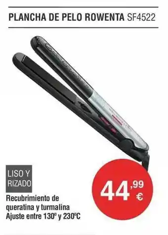 Milar Plancha De Pelo Rowenta Sf4522 oferta