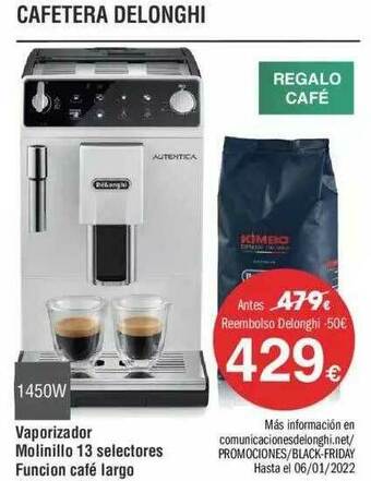 Milar Cafetera Delonghi oferta