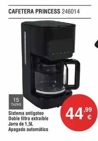 Milar Cafetera Princess 246014 oferta