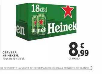 Supercor Cerveza Heineken oferta