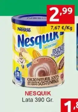 Supermercados Extremadura NESQUIK Lata oferta