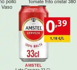Supermercados Extremadura AMSTEL Lata Cerveza oferta