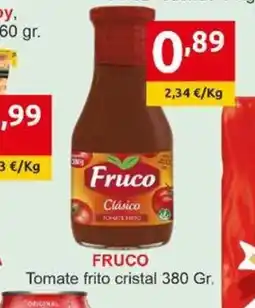Supermercados Extremadura FRUCO Tomate frito cristal oferta
