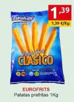 Supermercados Extremadura EUROFRITS Patatas prefritas oferta